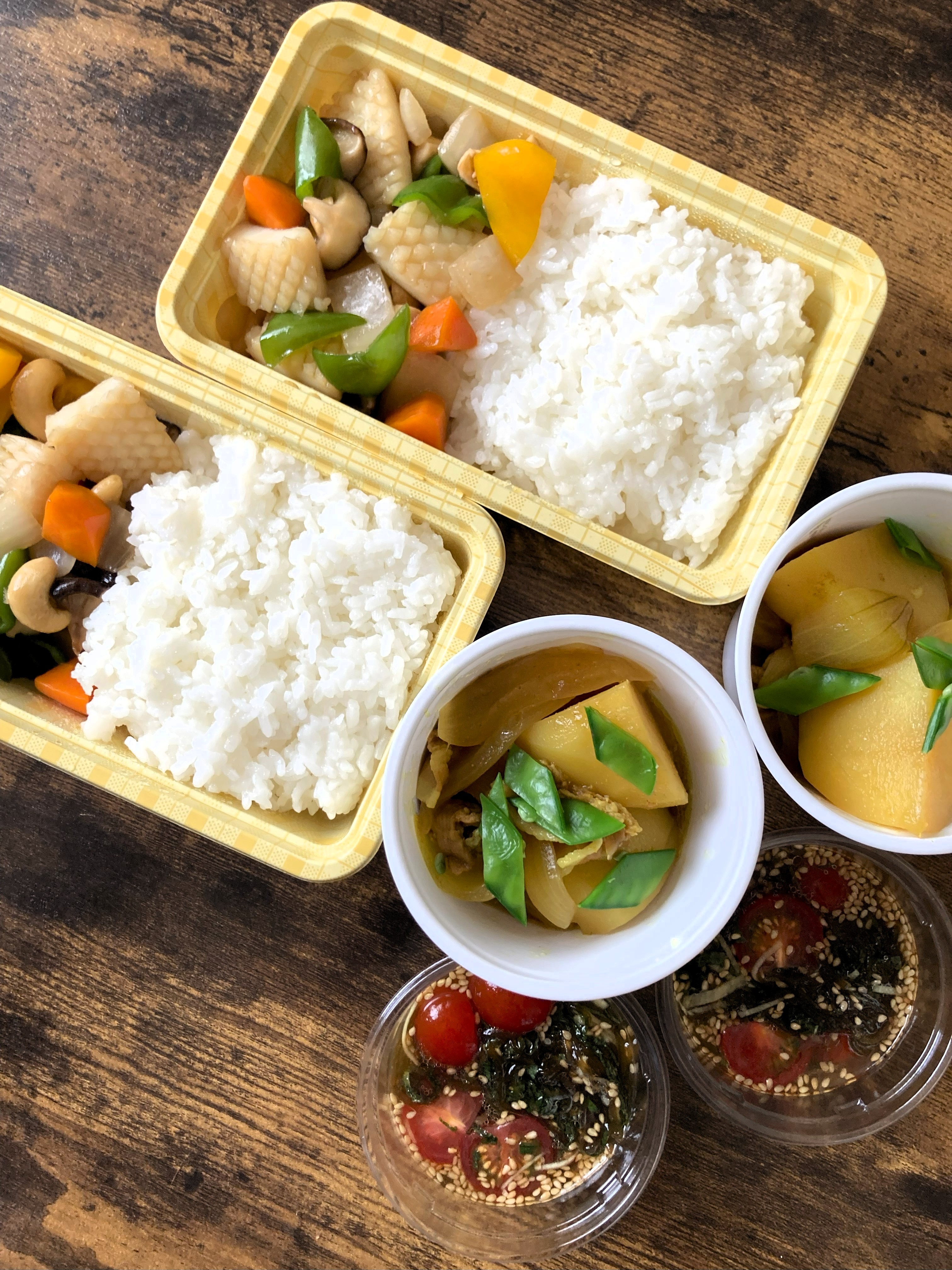 スマイルメイドの料理代行 お弁当の一例